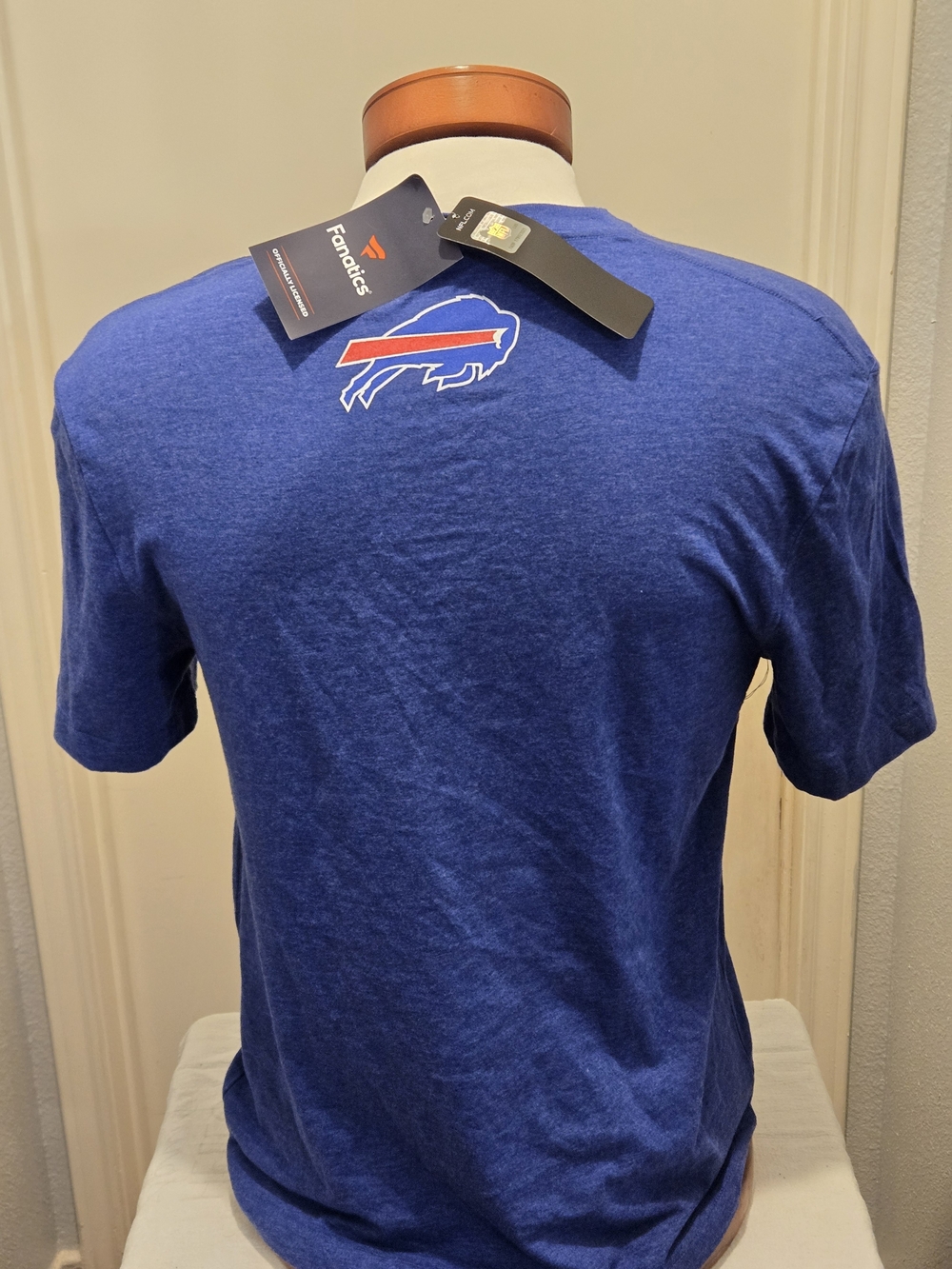 Fanatics,Royal Blue, Buffalo Bills Short Sleeve Tee, M